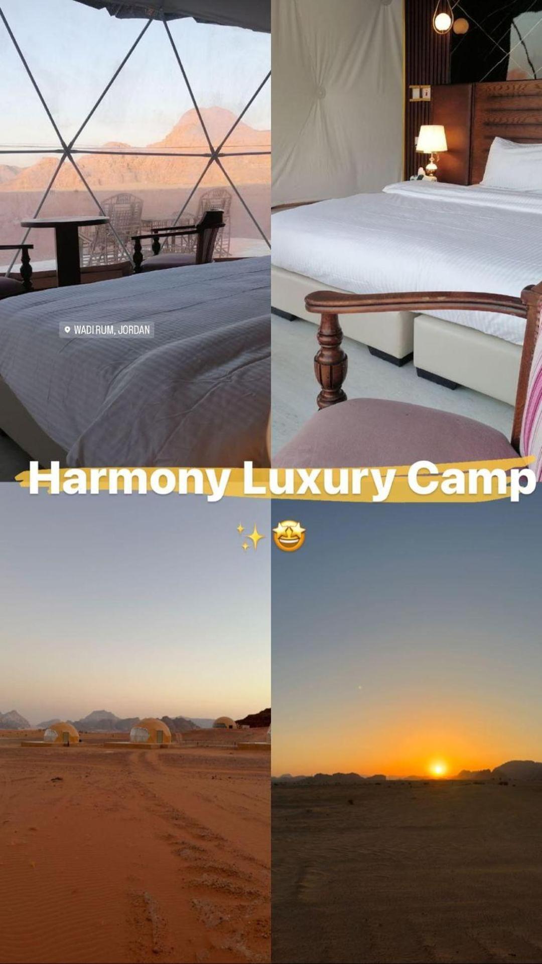 Harmony Luxury Camp Otel Ram Vadisi Dış mekan fotoğraf